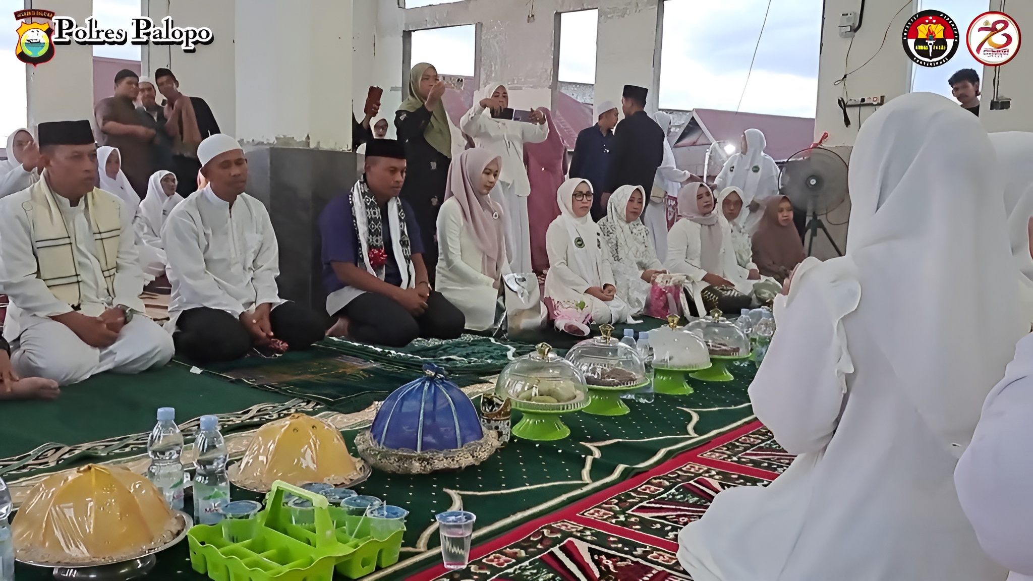 Peresmian Masjid Apung Asy-Syafi'i Nur Al - Latif Bersama Polres Palopo