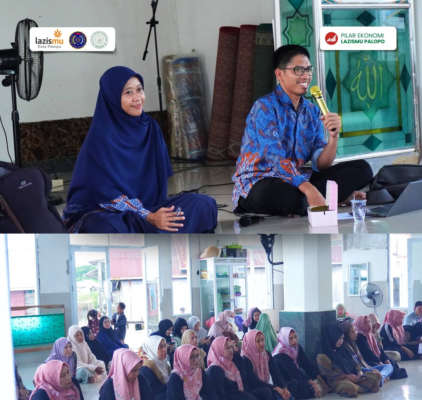 Literasi Zakat dan Anti Riba Kampung Sang Surya Binaan VI Lazismu Palopo, dengan tema "Penguatan Literasi Zakat & Mitigasi Praktikum Riba dalam Keuangan Rumah Tangga". Bersama Ust. Muh. Akbar, S.E.Sy., M.Si. (Ketua BP Lazismu Palopo).