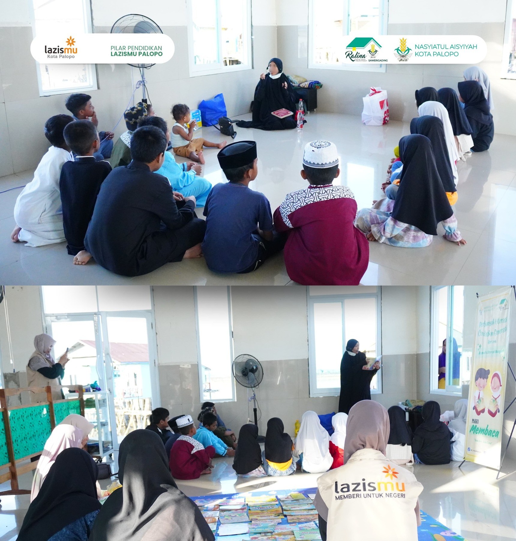 Sinergi Lazismu dengan Nasyiah, Giatkan Budaya Baca Anak Melalui rumah Literasi  Nasyiah (Ralina)